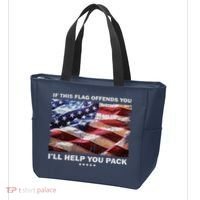 If This Flag Offends You I'll Help You Pack Tote Bag thumb 3