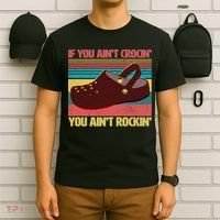 If You Ain't Crocin' You Ain't Rockin' T-Shirt thumb 6