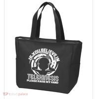If You Believe In Telekinesis Raise My Hand Tote Bag thumb 3