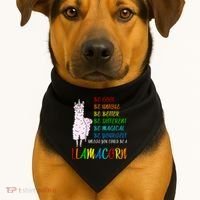 If You Can be Anything Be A Llamacorn USA-Made Doggie Bandana thumb 1