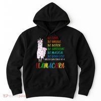 If You Can be Anything Be A Llamacorn Hoodie thumb 0