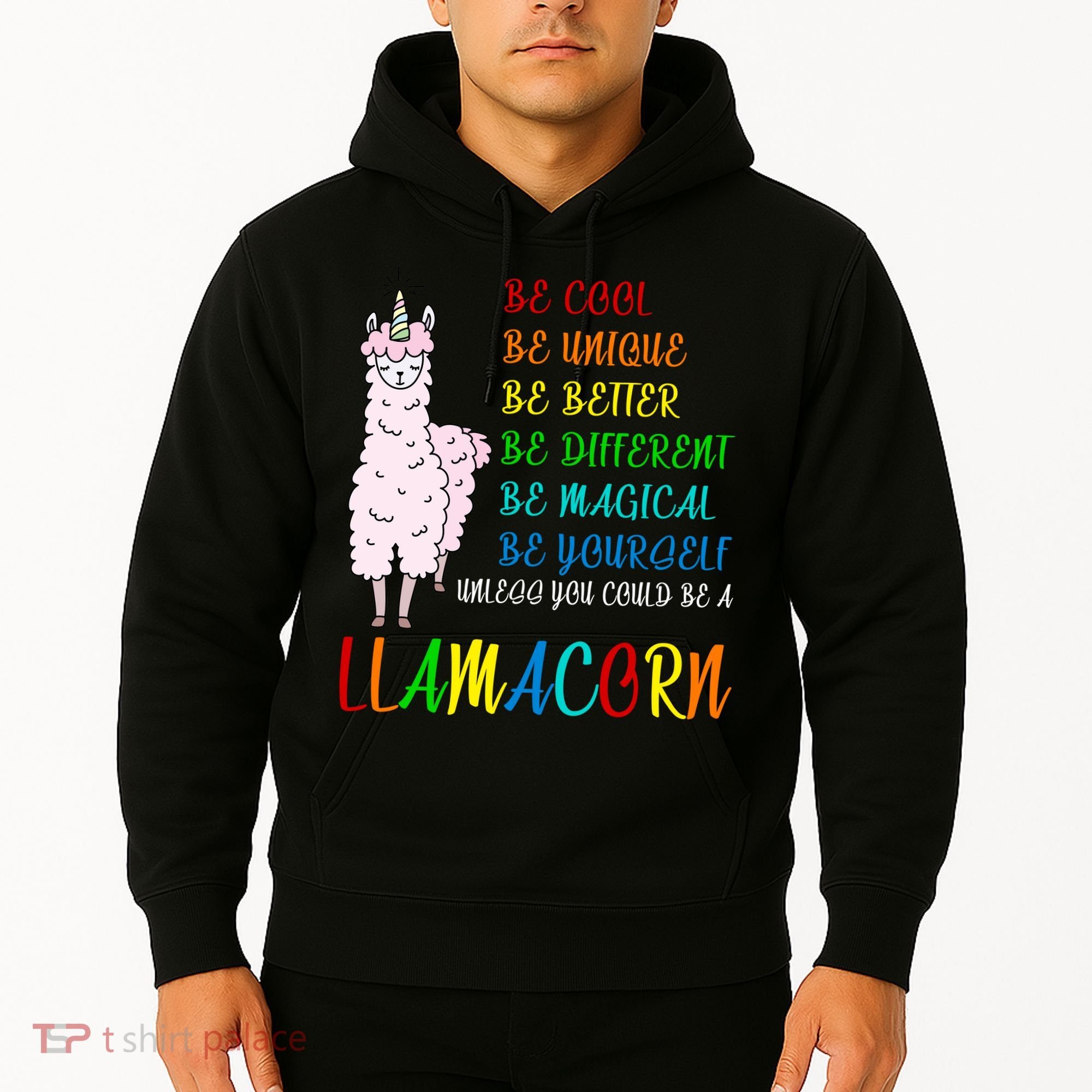 If You Can be Anything Be A Llamacorn Hoodie