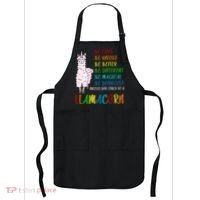If You Can be Anything Be A Llamacorn Apron thumb 0