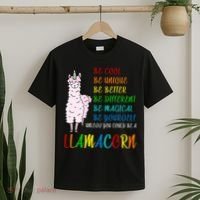 If You Can be Anything Be A Llamacorn T-Shirt thumb 2