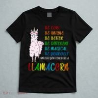 If You Can be Anything Be A Llamacorn T-Shirt thumb 5
