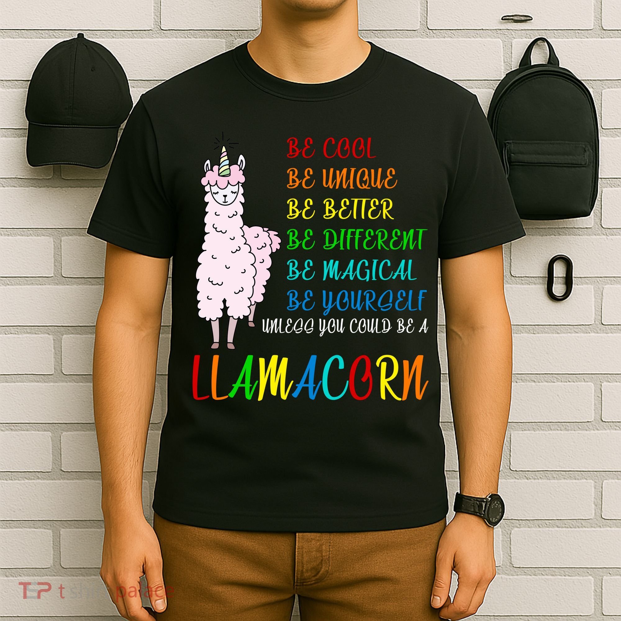 If You Can be Anything Be A Llamacorn T-Shirt