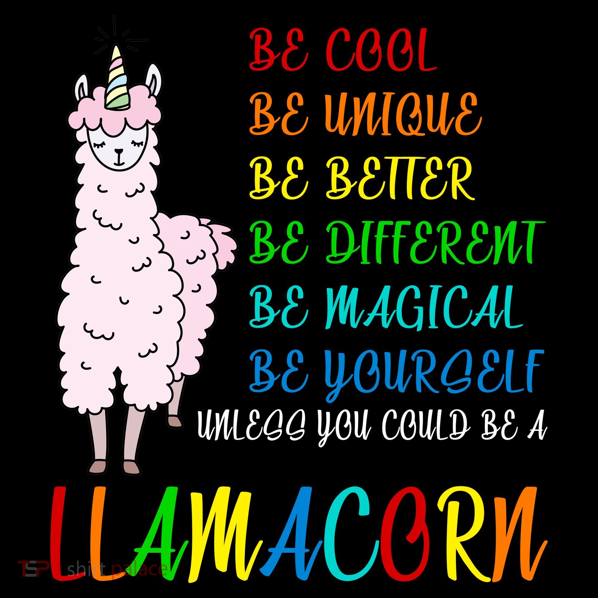 If You Can be Anything Be A Llamacorn Ornament