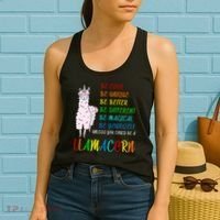 If You Can be Anything Be A Llamacorn Women's Tank Top thumb 2