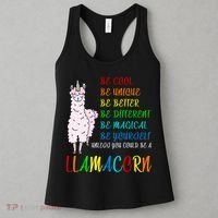 If You Can be Anything Be A Llamacorn Women's Tank Top thumb 3