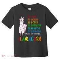 If You Can be Anything Be A Llamacorn Toddler T-Shirt thumb 0