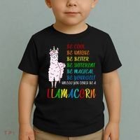 If You Can be Anything Be A Llamacorn Toddler T-Shirt thumb 2