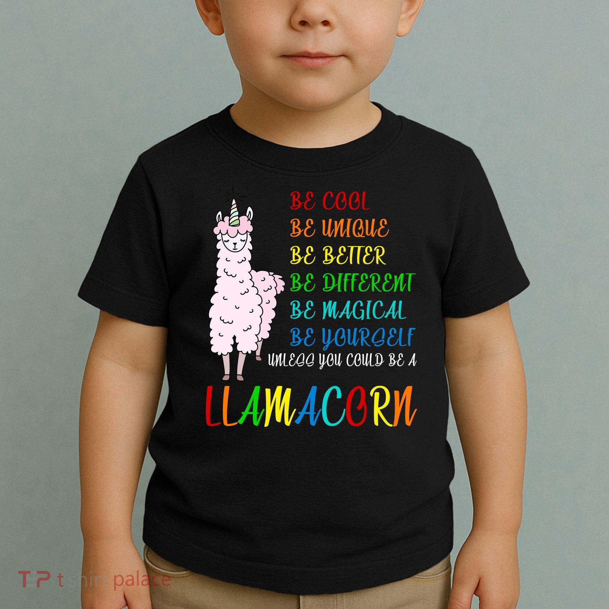 If You Can be Anything Be A Llamacorn Toddler T-Shirt
