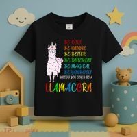 If You Can be Anything Be A Llamacorn Toddler T-Shirt thumb 3