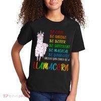 If You Can be Anything Be A Llamacorn Kids T-Shirt thumb 2