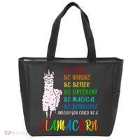 If You Can be Anything Be A Llamacorn Tote Bag thumb 0