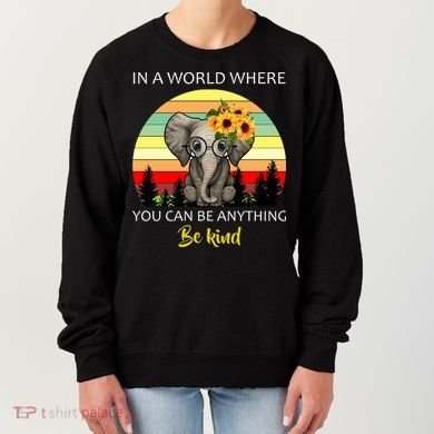 If You Can Be Anything Be Kind In This World Women's Sweatshirt
