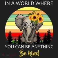 If You Can Be Anything Be Kind In This World Beanie thumb 2