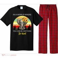 If You Can Be Anything Be Kind In This World Pajama Set thumb 0