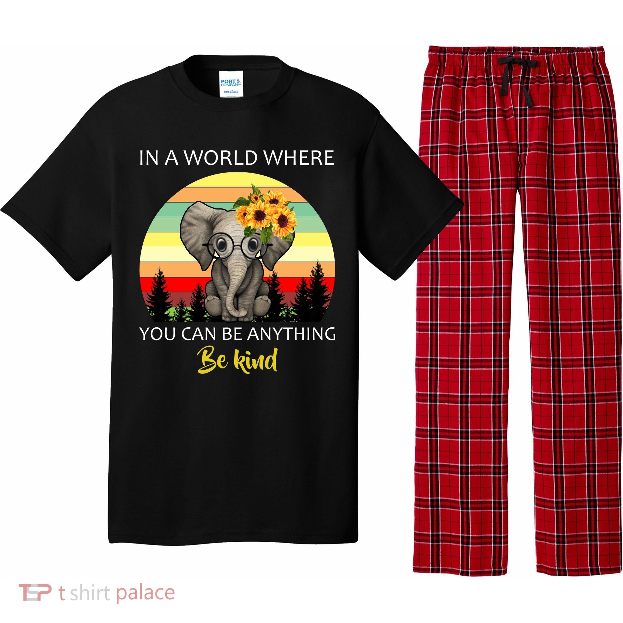 If You Can Be Anything Be Kind In This World Pajama Set