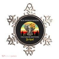 If You Can Be Anything Be Kind In This World Ornament thumb 0