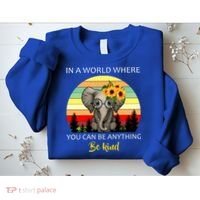 If You Can Be Anything Be Kind In This World Sweatshirt thumb 2
