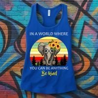 If You Can Be Anything Be Kind In This World Women's Tank Top thumb 3