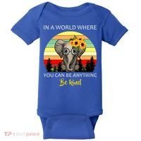 If You Can Be Anything Be Kind In This World Baby Bodysuit thumb 0
