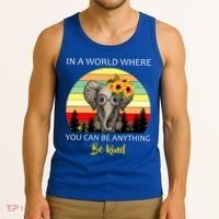 If You Can Be Anything Be Kind In This World Tank Top thumb 3