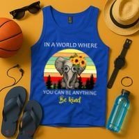 If You Can Be Anything Be Kind In This World Tank Top thumb 4