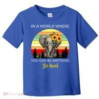If You Can Be Anything Be Kind In This World Toddler T-Shirt thumb 0