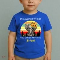 If You Can Be Anything Be Kind In This World Toddler T-Shirt thumb 2