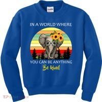 If You Can Be Anything Be Kind In This World Kids Sweatshirt thumb 0