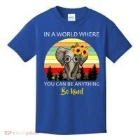 If You Can Be Anything Be Kind In This World Kids T-Shirt thumb 0