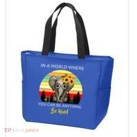 If You Can Be Anything Be Kind In This World Tote Bag thumb 3