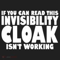 If You Can Read This Invisibility Cloak Isn't Working Women's Sweatshirt thumb 2