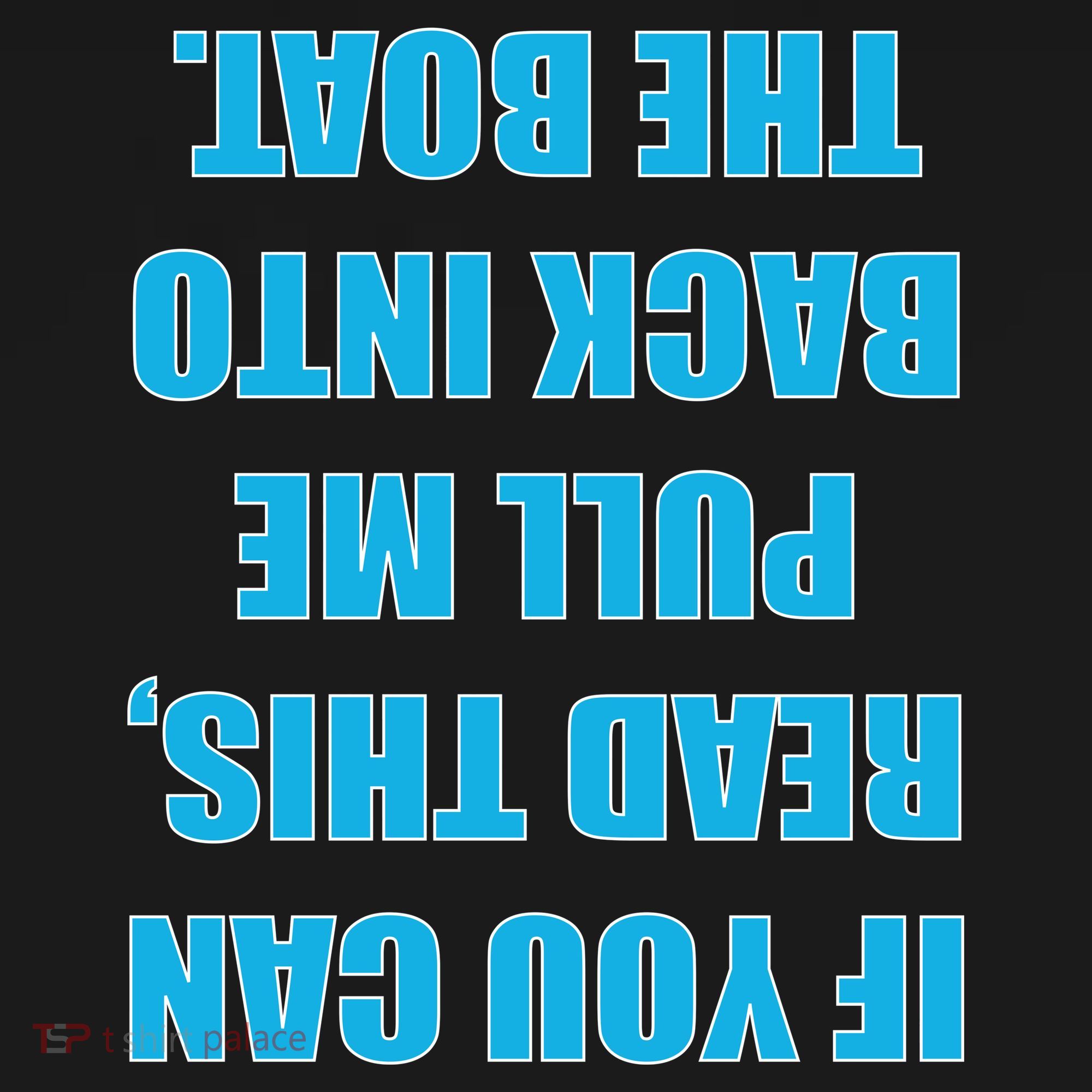 If You Can Read This Pull Me Back Into The Boat Ornament