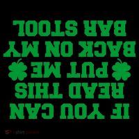 If You Can Read This Put Me Back On My Bar Stool St Patrick's Day Coffee Mug thumb 5