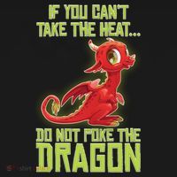 If You Can't Take The Heat, Do Not Poke The Dragon Women's Tank Top thumb 5