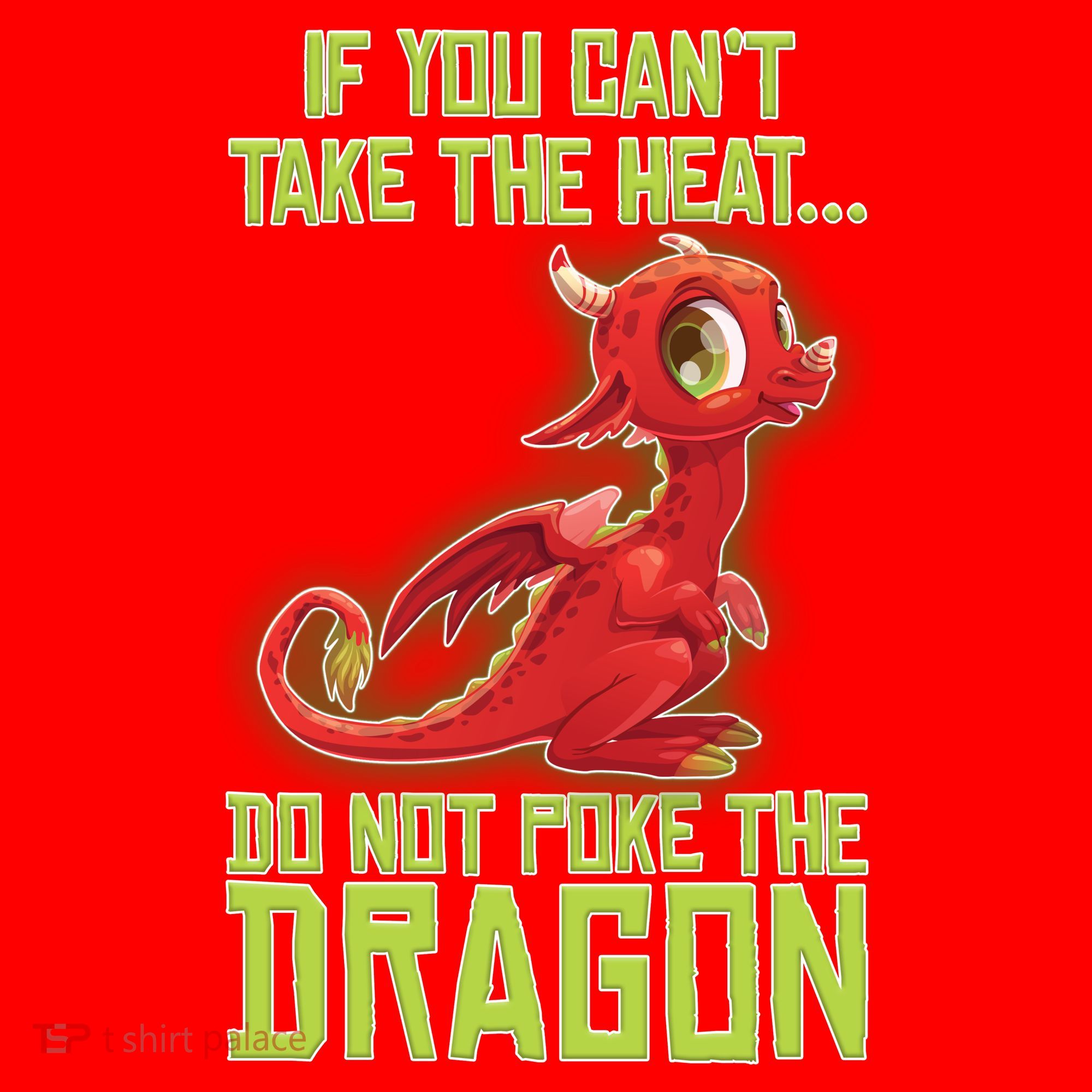 If You Can't Take The Heat, Do Not Poke The Dragon Santa Hat