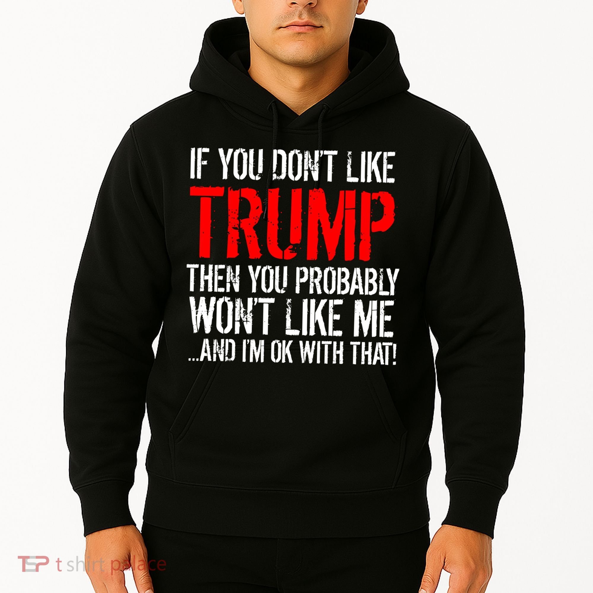 If you don't like Trump Funny Hoodie