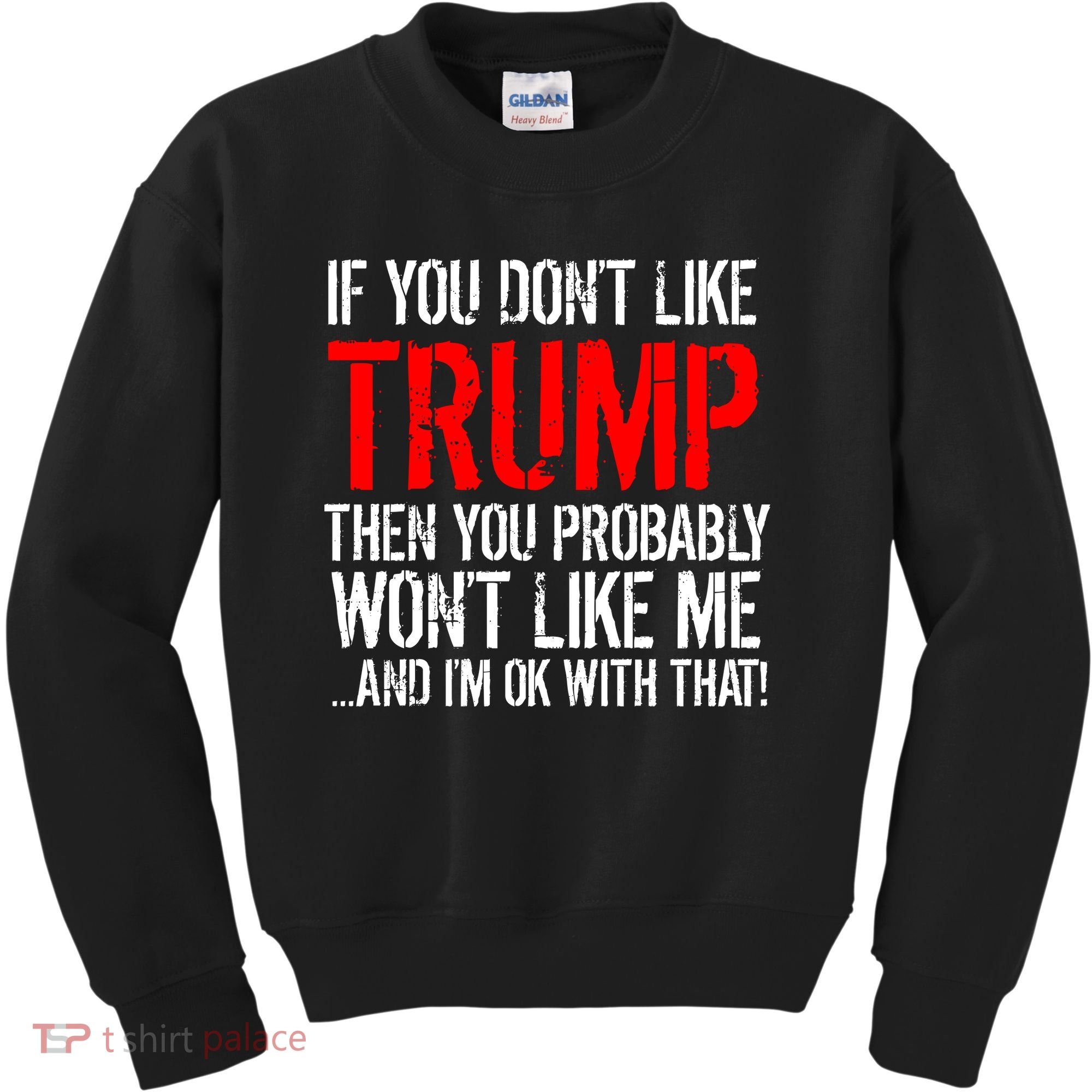 If you don't like Trump Funny Kids Sweatshirt