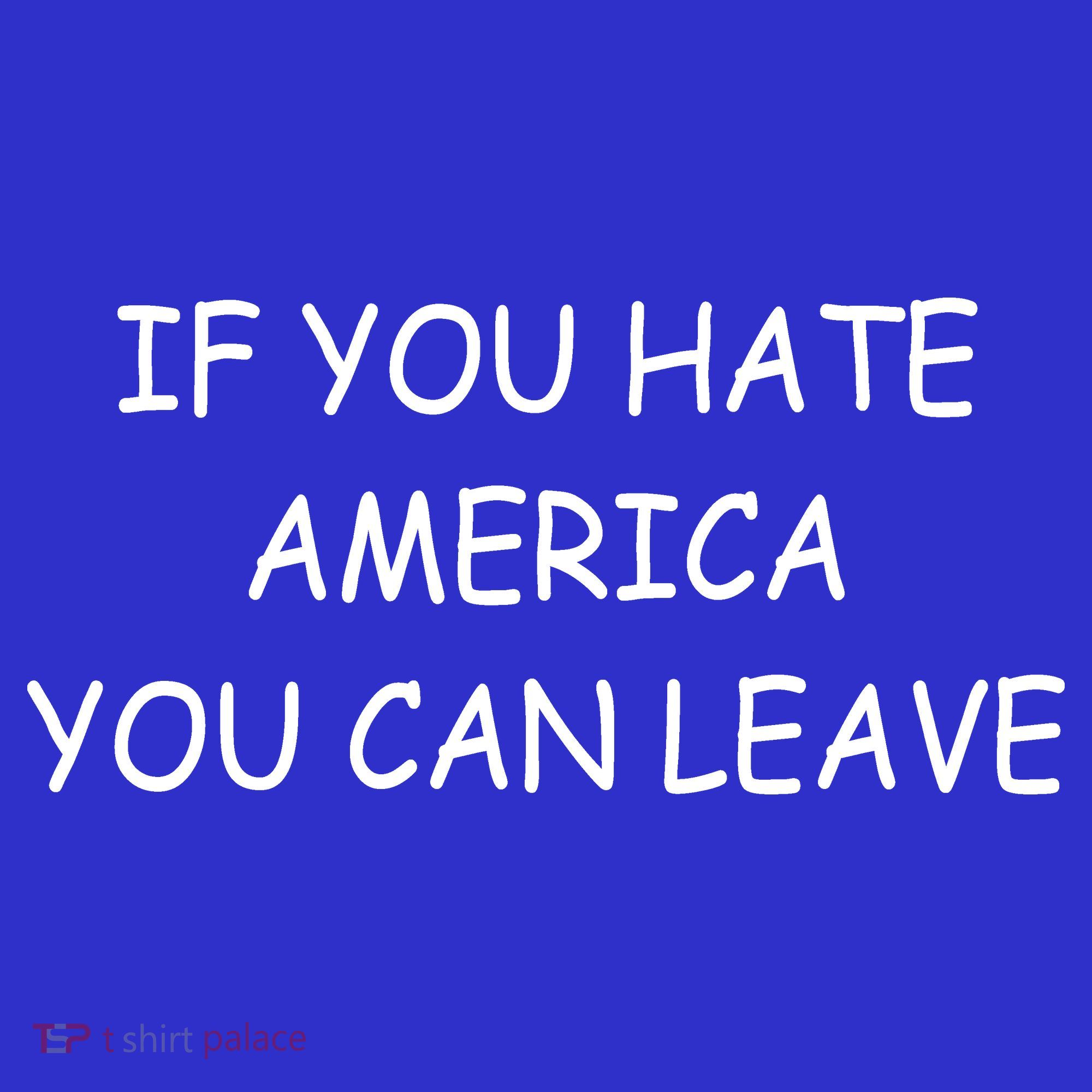 If You Hate American You Can Leave T-Shirt