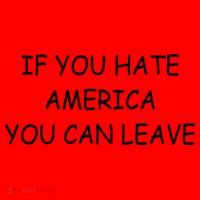 If You Hate American You Can Leave Santa Hat thumb 1
