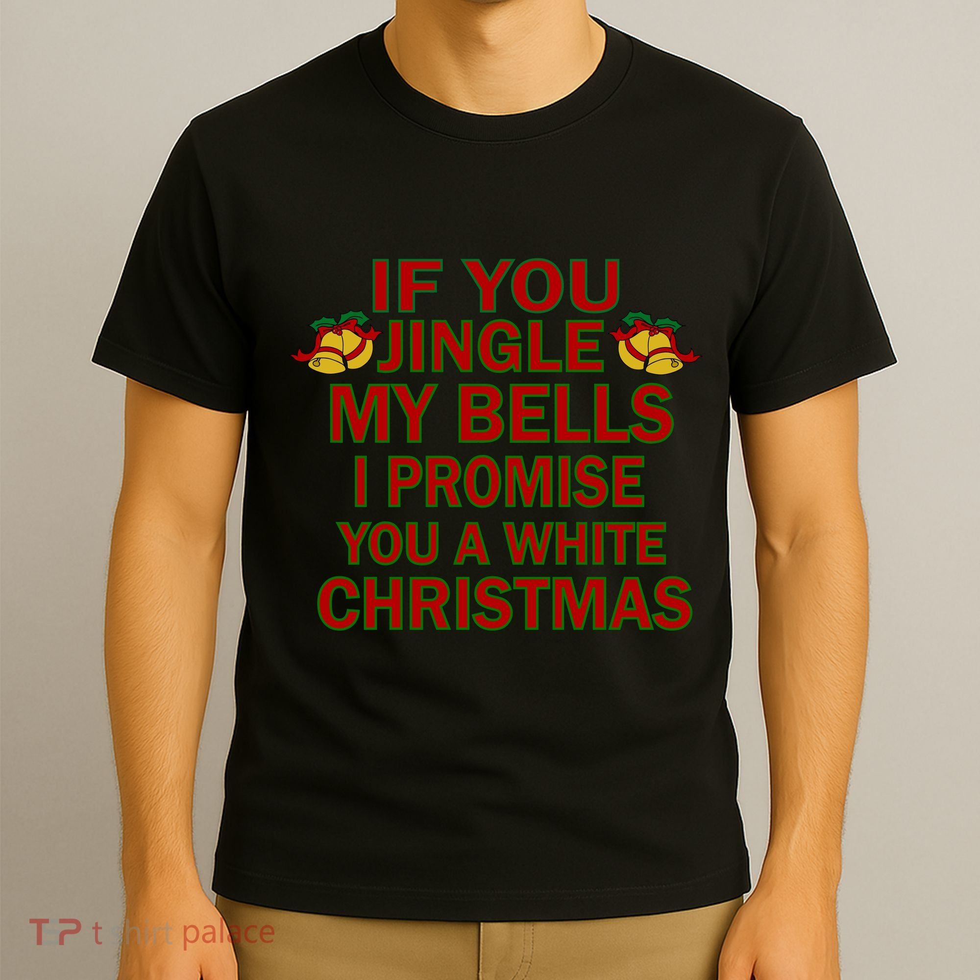 If You Jingle My Bells I Promise You A White Christmas T-Shirt