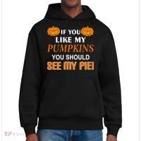 If You Like My Pumpkins You Should See My Pie District V.I.T. Heavyweight Hoodie thumb 0