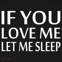 If You Love Me Let Me Sleep Toddler Hoodie thumb 2