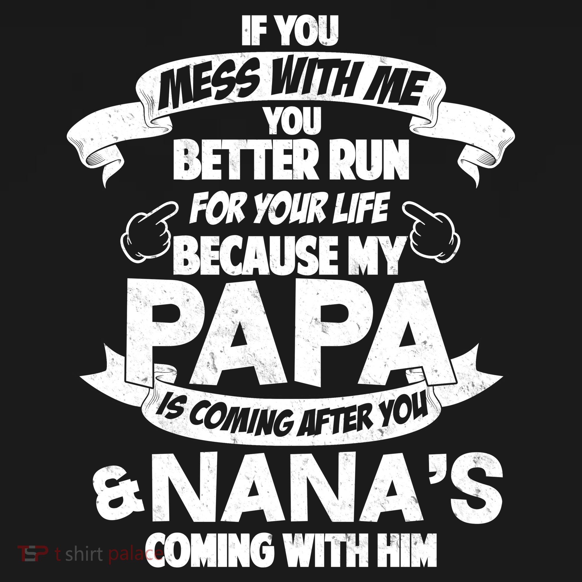 If You Mess With Papa You Better Run For Your Life Ornament
