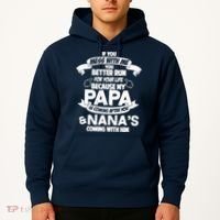 If You Mess With Papa You Better Run For Your Life Hoodie thumb 2