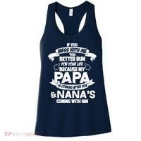 If You Mess With Papa You Better Run For Your Life Women's Tank Top thumb 0