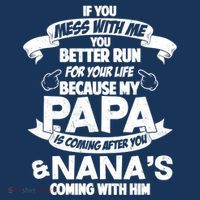 If You Mess With Papa You Better Run For Your Life Women's T-Shirt thumb 6